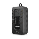 CYBERPOWER EC450G ECOLOGIC BATTERY BACKUP 450VA/260W 8 OUTLETS - BLACK - Like New