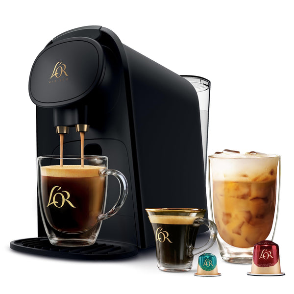 L'OR Barista System Coffee and Espresso Machine Combo by Philips - Matte Black - Like New
