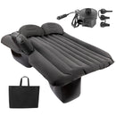 ZONETECH INFLATABLE CAR TRAVEL AIR MATTRESS BACK SEAT - GRAY - Like New