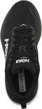 1127952 HOKA ONE ONE Womens Bondi 8 Textile Black/White 9.5 - Like New