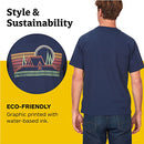 M14181 Marmot Men's Graphic Cotton Tee Arctic Navy Size S - Brand New