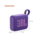 JBL GO 4 - ULTRA-PORTABLE WATERPROOF BLUETOOTH SPEAKER - PURPLE - Like New
