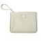 FULTON BAG CO. LEATHERETTE SNACK POUCH SACK 2PK - PEACHES - MINT/PINK - Brand New