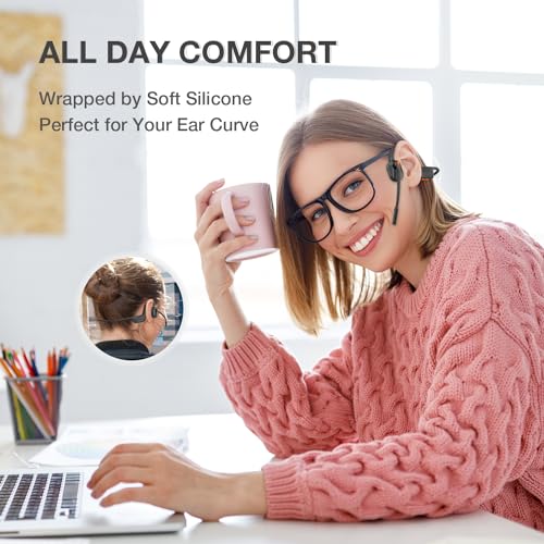 BLUE AIR OPEN EAR HEADPHONES WITH MIC DUAL CONNECT BLUETOOTH - Scratch & Dent