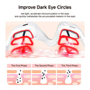 YOEYOU LED LIGHT THERAPY EYE MASSAGER - WHITE - Scratch & Dent