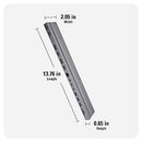 HYPERDRIVE 4K MULTI-DISPLAY DOCKING STATION FOR 13 16” MACBOOKS - SPACE GRAY - Like New