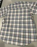 BLACK HORSE WOVEN PLAID SHIRT - MENS M - MULTICOLOR WOVEN PLAID - Brand New