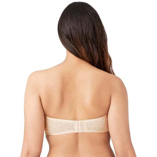 WACOAL WOMEN'S HALO STRAPLESS BRA SIZE WOMEN 38DD - SAND - Brand New
