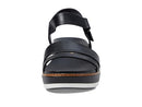 W29837 COLE HAAN WOMENS ORIGINAL GRAND PEYTON FLATFORM BLACK SIZE 8 - Like New