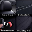 Foneso Universal Car Seat Covers, Leather Automotive Seat Covers Non-Slip - Like New