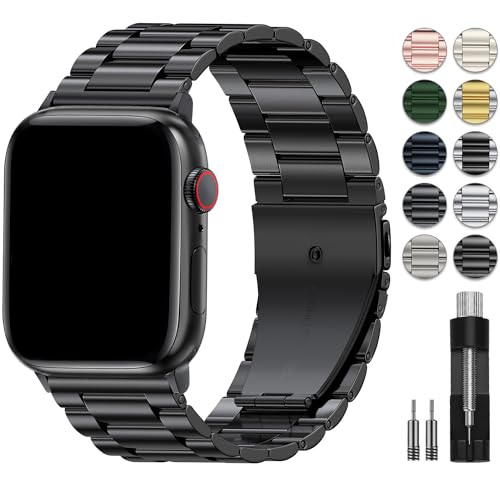 EPULY Metal Band Compatible Apple Watch Band 49MM 46MM 45MM 44MM 42MM 41MM 40MM - Like New