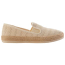 ESPIRIT WOMENS ESPRIT NADINE LOAFERS - CREAM CROCHET - SIZE: WOMEN 7 - CREAM - Like New