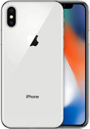 APPLE IPHONE X 256GB UNLOCKED MQAN2LL/A - SILVER - Like New