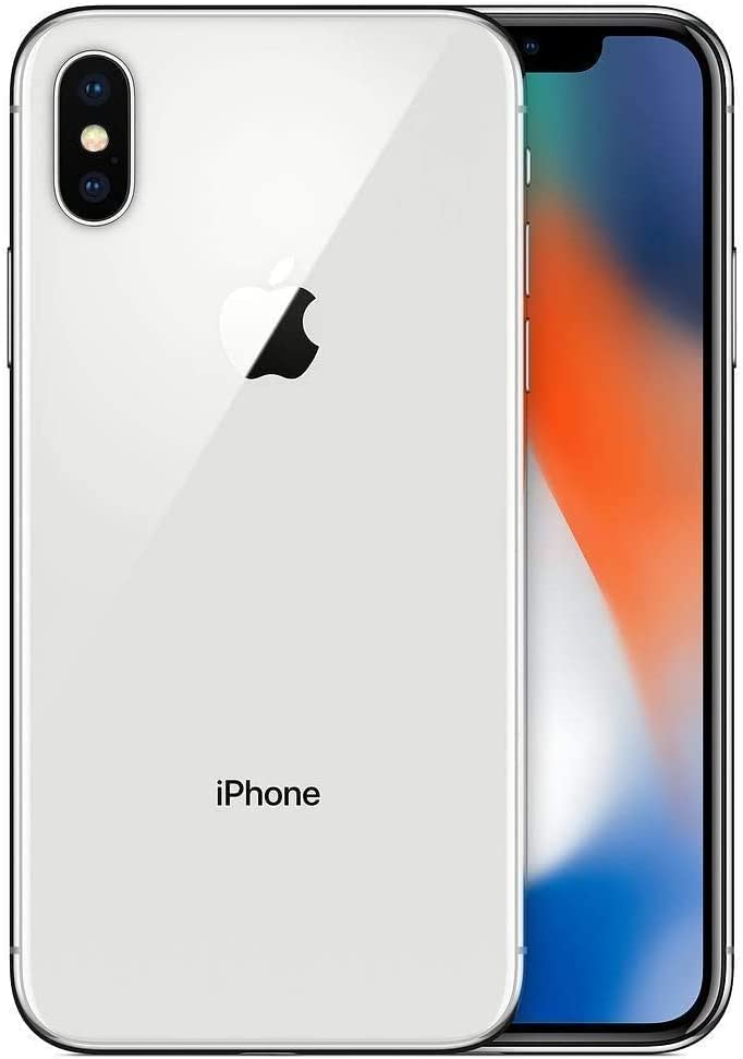 For Parts: APPLE IPHONE X 256GB UNLOCKED - SILVER - DEFECTIVE SCREEN