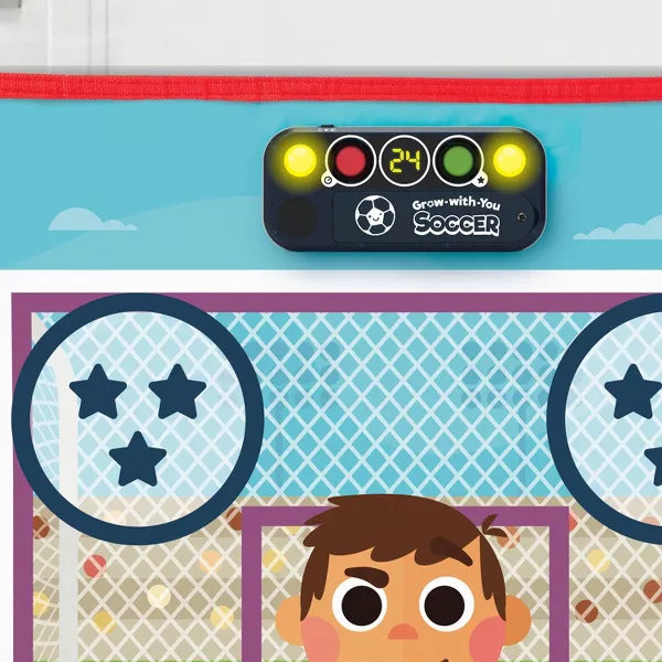 CHUCKLE & ROAR GROW-WITH-YOU SOCCER GAME - Like New