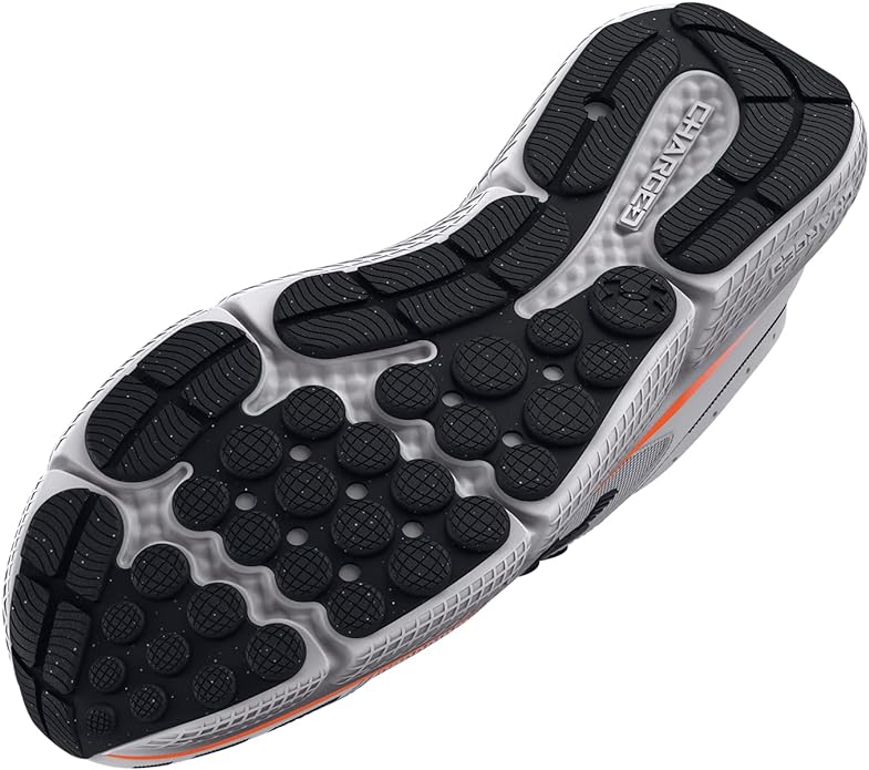 3026175 Under Armour Mens Charged Assert 10 Running Shoe White/White/Black 9 - Like New