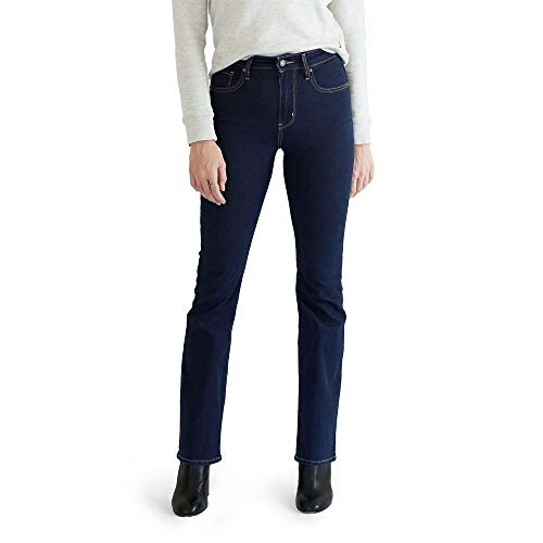 S112444 LEVI'S WOMEN'S 725 HIGH RISE BOOTCUT JEANS CAST SHADOWS W28/L30 - Like New
