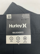 HURLEY MENS MIDWEIGHT HYBRID WALKSHORT - SIZE: MEN 30 - BLACK - Like New