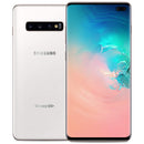 For Parts: Samsung Galaxy S10+ Plus Unlocked 128GB White -PHYSICAL DAMAGE-BATTERY DEFECTIVE