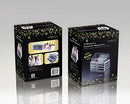 LA SANTE 3-DRAWER ACRYLIC TABLETOP COSMETICS ORGANIZER CLEAR LS-3DACO - Brand New