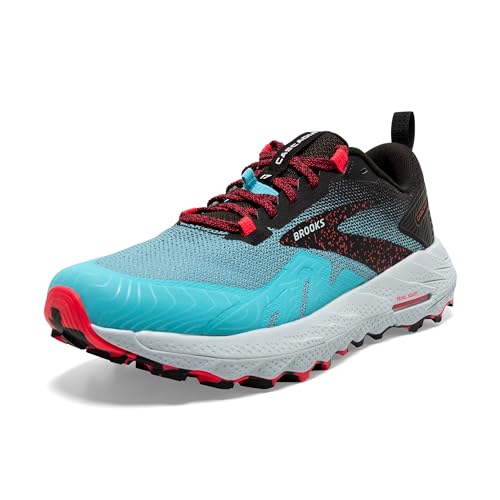 BROOKS WOMEN’S CASCADIA 17 TRAIL RUNNING SHOE SIZE WOMEN 10.5 DIVA PINK/BLACK - Like New