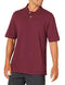 AMAZON ESSENTIALS MEN'S REGULAR-FIT COTTON PIQUE POLO SHIRT, SIZE L, BURGUNDY - Like New