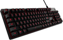 Logitech G413 Backlit Mechanical Keyboard USB Passthrough 920-008300 – Carbon - Like New