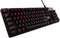 Logitech G413 Backlit Mechanical Keyboard USB Passthrough 920-008300 – Carbon - Like New