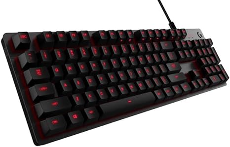 Logitech G413 Backlit Mechanical Keyboard USB Passthrough 920-008300 – Carbon - Like New