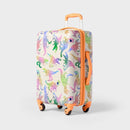 CAT & JACK KIDS' HARDSIDE CARRY ON SPINNER SUITCASE DINO - - Scratch & Dent