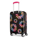 SARAH JESSICA PARKER HARDSIDE EXPANDABLE CARRY ON SUITCASE - BLACK SHOE WHEEL - Brand New
