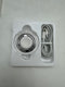 A4 Magnetic Double Ring 3 in 1 Wireless Charger for iPhone/iWatch/Airpods, White Like New