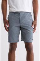 HURLEY FIELD TRACKER WATER REPELLENT WALKING SHORTS - SIZE: MEN 32 - IRON ORE - Like New