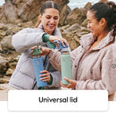 TAKEYA BOTTLE WITH DOUBLE STAINLESS STEEL INSULATION - 40 OZ, ONYX - Brand New