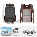 TZOWLA CANVAS LAPTOP BACKPACK BAG FITS UP TO 15.6" - DARK GREY - Brand New