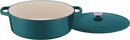 Cuisinart 7 Quart Oval Casserole CI770-33TE - Cool Teal Like New