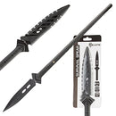 REAPR 11703 SURVIVAL SPEAR STAINLESS STEEL HUNTING TACTICAL THROWING SPEAR BLACK - Brand New