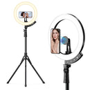 Eicaus 12" Magnetic Ring Light with 67" Tripod Stand, Selfie Light - Like New