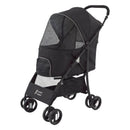 SunnySonny 4 Wheel Pet Stroller Easy Foldable Weather Cover ALL SEASON - BLACK - Like New