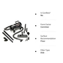 Metrovac Vac N' Blo 4.0 Peak HP Automotive Car Detailing Vacuum VNB94BD - BLACK - Like New