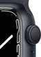 APPLE WATCH 7 GPS 41MM MIDNIGHT ALUMINUM CASE MIDNIGHT SPORT BAND MKMX3LL/A Like New