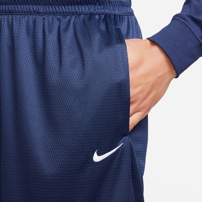 NIKE MEN'S DF ICON+ SHORTS 11 IN - SIZE: MEN L - MIDNIGHT NAVY/WHITE - Brand New