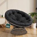 Bme Ergonomic Wicker Papasan Chair with Soft Thick Density Fabric - Like New