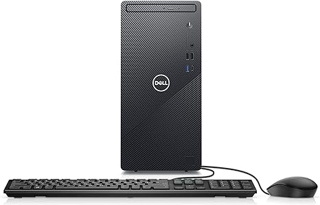 Dell Inspiron 3891 Compact Tower Desktop i3-10105 8GB 256GB SSD - Black Like New