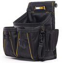 TOUGHBUILT MINI ELECTRICIAN POUCH, COMPACT TOOL POUCH TB-314-2 - BLACK/YELLOW - Like New