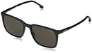 CARRERA MEN'S 259/S RECTANGULAR SUNGLASSES - SIZE: MEN 55MM 18MM - BLACK/BROWN - Like New