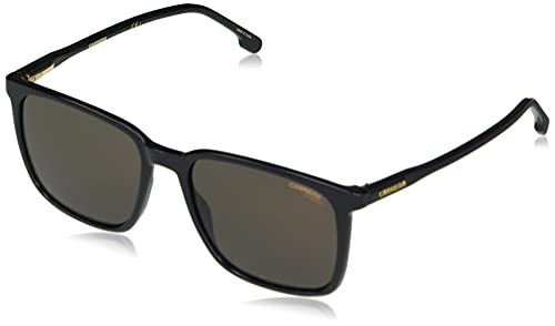 CARRERA MEN'S 259/S RECTANGULAR SUNGLASSES - SIZE: MEN 55MM 18MM - BLACK/BROWN - Like New