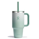 HYDRO FLASK 32 OZ TRAVEL TUMBLER WITH HANDLE, LID, STRAW - INSULATED - OMBRE - Like New