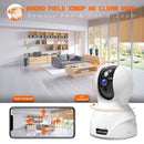 KAMTRON SECURITY CAMERA 1080P PET CAMERA KAMTRON WIFI HOME SECURITY - WHITE - Like New