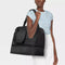 OPEN STORY WEEKENDER BAG WITH DROP-BOTTOM - BLACK - Like New